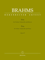 Brahms: Piano Trio in C Major, Op. 87