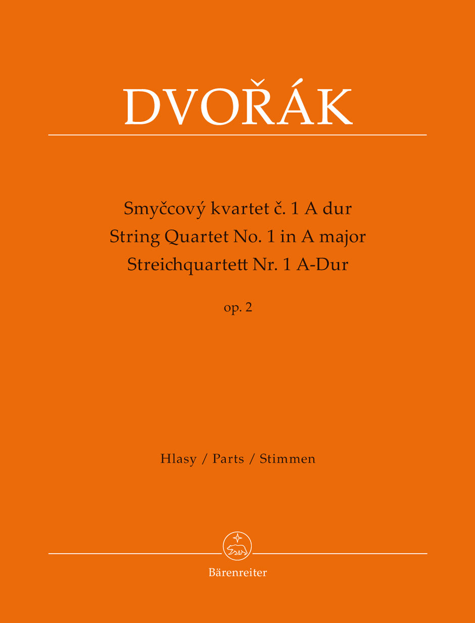 Dvořák: String Quartet No. 1 in A Major, Op. 2