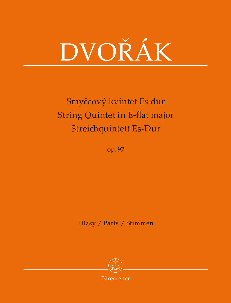 Dvořák: String Quintet in E-flat Major, Op. 97