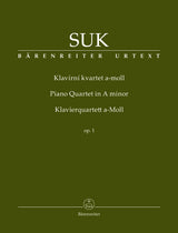 Suk: Piano Quartet in A Minor, Op. 1