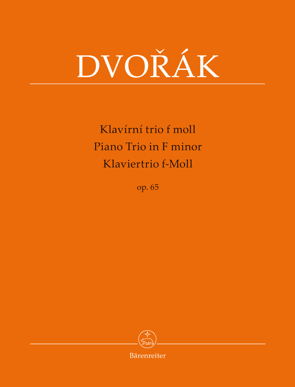 Dvořák: Piano Trio in F Minor, Op. 65