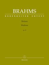 Brahms: Waltzes, Op. 39 (Solo Piano)