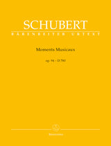 Schubert: Moments Musicaux, D 780, Op. 94