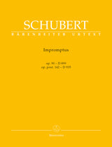 Schubert: Impromptus, Op. 90, D 899 and, Op. posth. 142, D 935