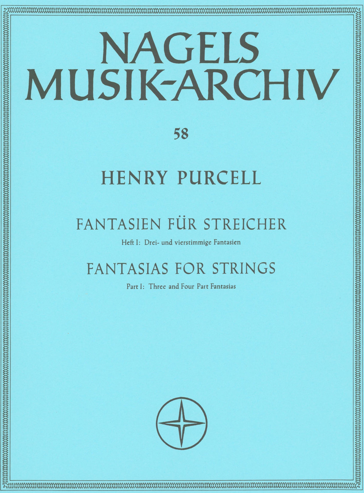 Purcell: Fantasias for Strings - Volume 1 (3- and 4-part Fantasies)