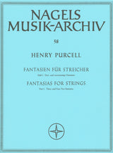 Purcell: Fantasias for Strings - Volume 1 (3- and 4-part Fantasies)