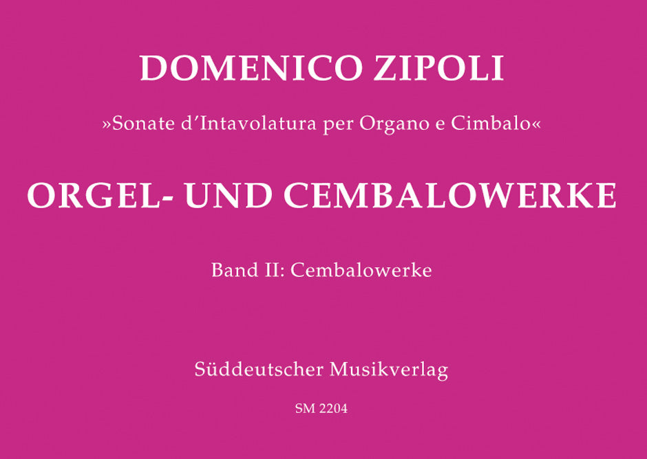 Zipoli: Organ and Harpsichord Works - Volume 2