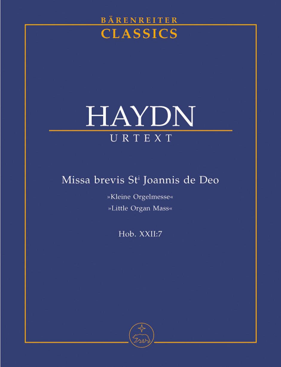 Haydn: Missa brevis Sancti Joannis de Deo, Hob. XXII:7