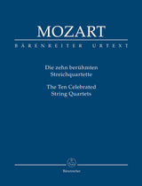 Mozart: The Ten Celebrated String Quartets