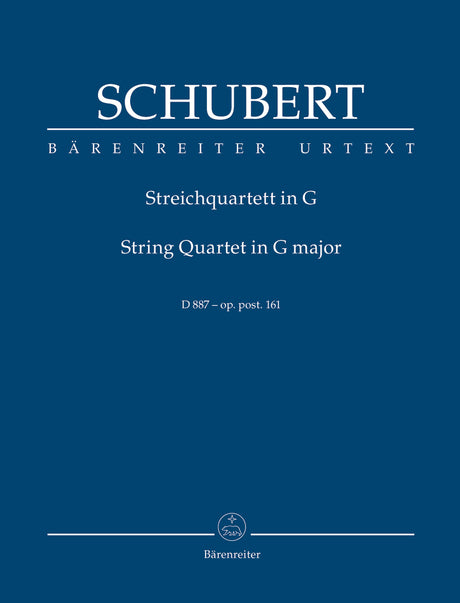 Schubert: String Quartet in G Major, Op. post. 161, D 887