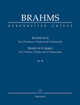 Brahms: String Sextet in G Major, Op. 36