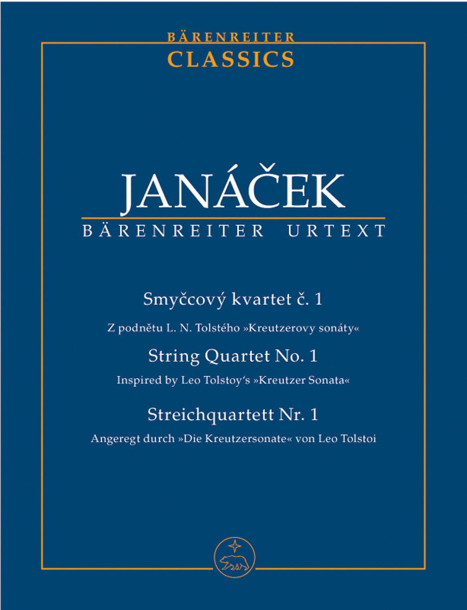 Janáček: String Quartet No. 1 ("Kreutzer Sonata")