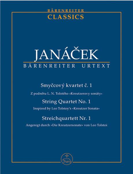 Janáček: String Quartet No. 1 ("Kreutzer Sonata")