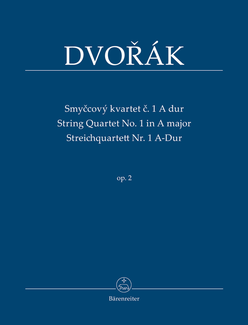 Dvořák: String Quartet No. 1 in A Major, Op. 2