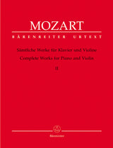 Mozart: Complete Works for Violin and Piano - Volume 2