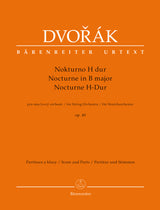 Dvořák: Nocturne in B Major, B. 47, Op. 40