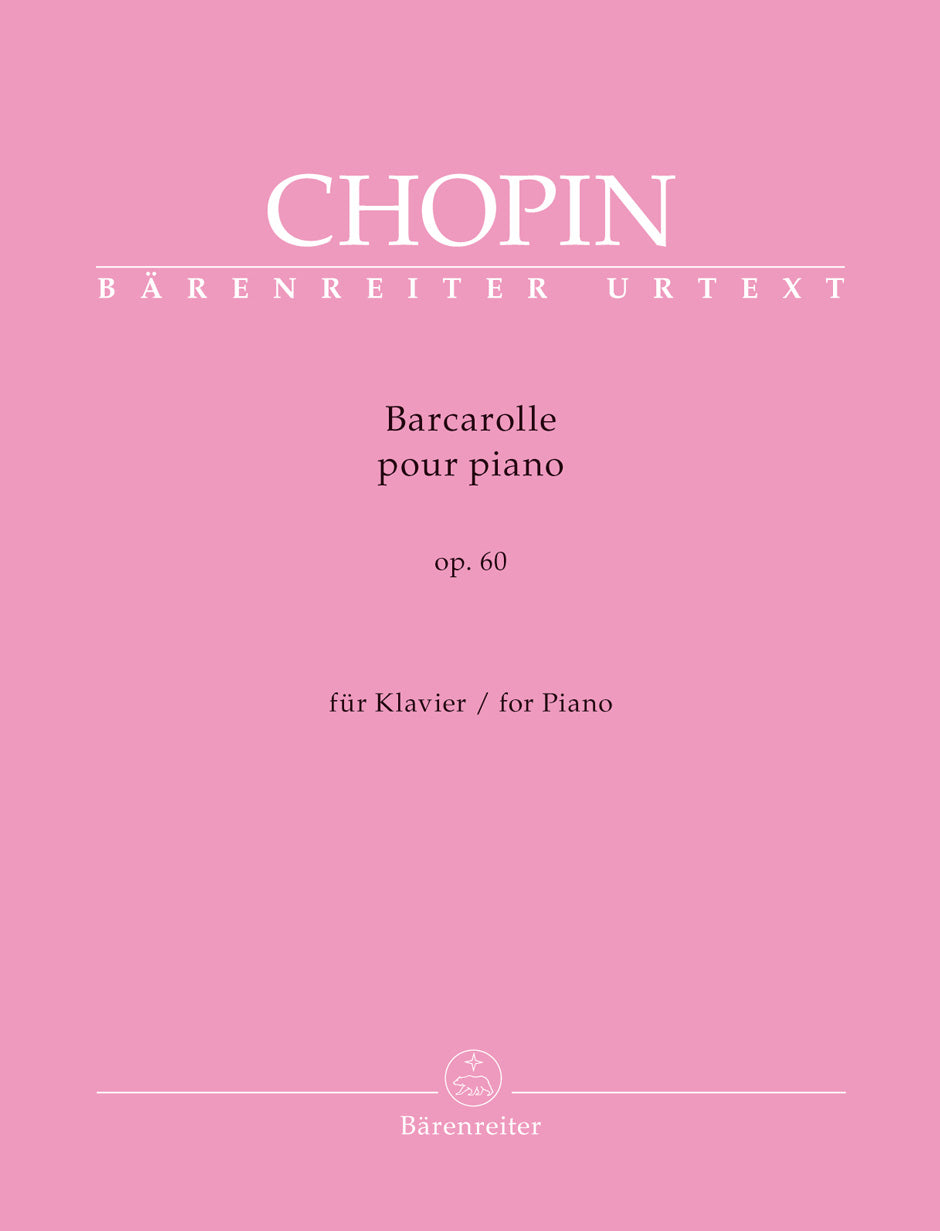 Chopin: Barcarolle in F-sharp Major, Op. 60