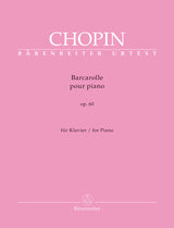 Chopin: Barcarolle in F-sharp Major, Op. 60