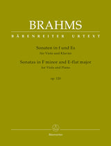 Brahms: Sonatas, Op. 120 (Version for Viola)