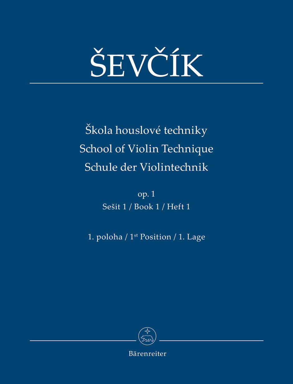 Ševčík: School of Violin Technique, Op. 1 - Book 1 (1st position)