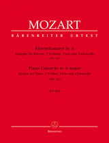 Mozart: Piano Concerto No. 12 in A Major, K. 414 (arr. for piano quintet)