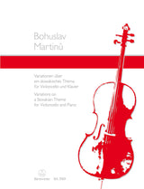 Martinů: 5 Variations on a Slovakian Theme