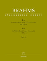 Brahms: Horn Trio, Op. 40