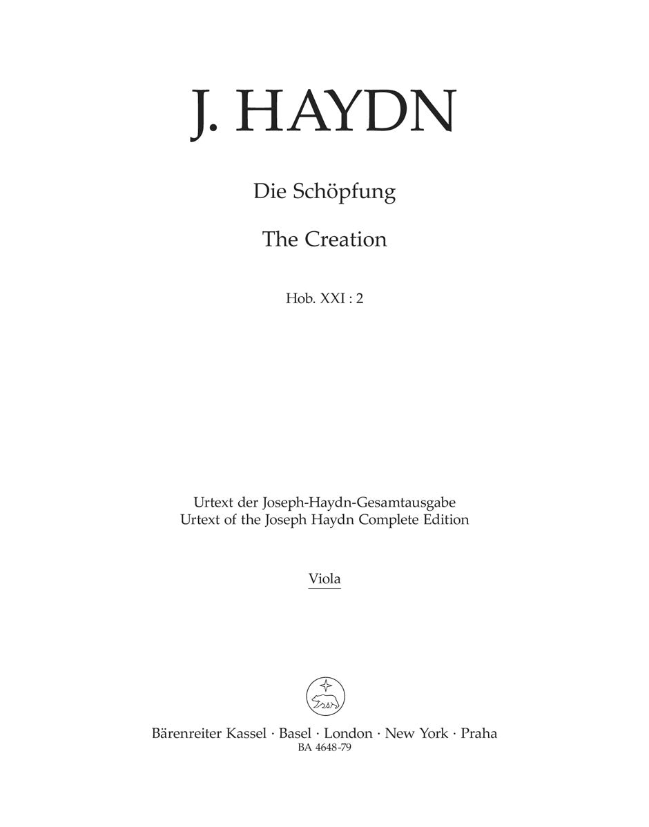 Haydn: The Creation, Hob. XXI:2