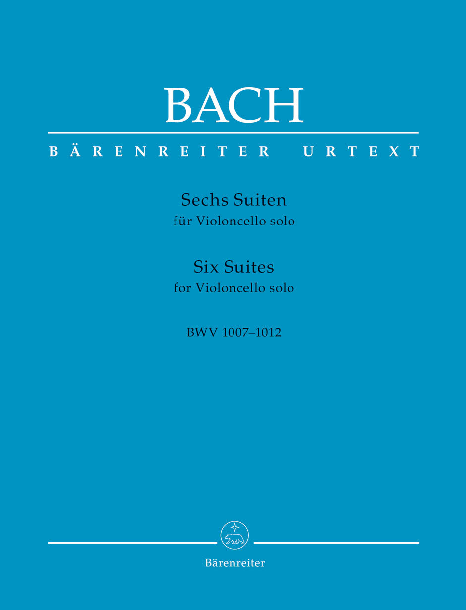 Bach: 6 Cello Suites, BWV 1007-1012