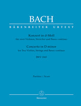 Bach: Concerto for 2 Violins in D Minor, BWV 1043