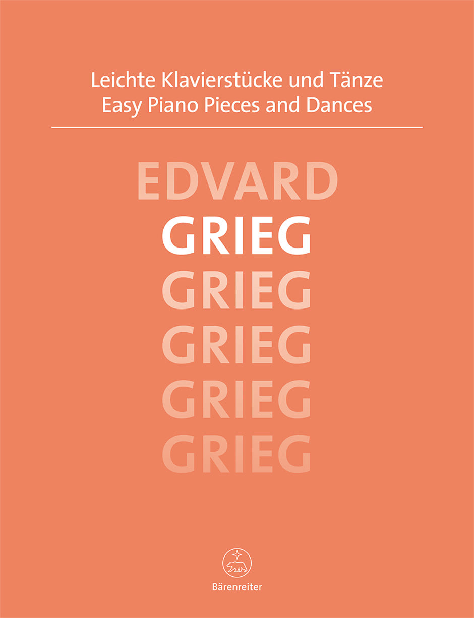 Grieg: Easy Piano Pieces and Dances