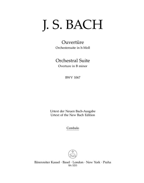 Bach: Orchestral Suite No. 2 in B Minor, BWV 1067