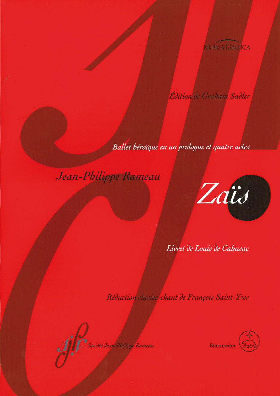 Rameau: Zaïs