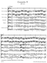 Bach: Brandenburg Concerto No. 5 in D Major, BWV 1050 (with performance markings)