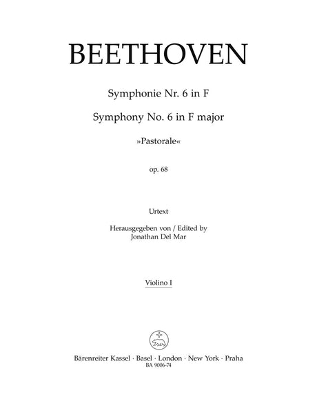 Beethoven: Symphony No. 6 in F Major, Op. 68 ("Pastorale")