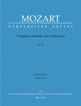 Mozart: Vesperae solennes de Confessore, K. 339