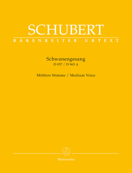 Schubert: Schwanengesang, D 957