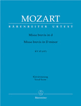 Mozart: Missa brevis in D Minor, K. 65 (61a)