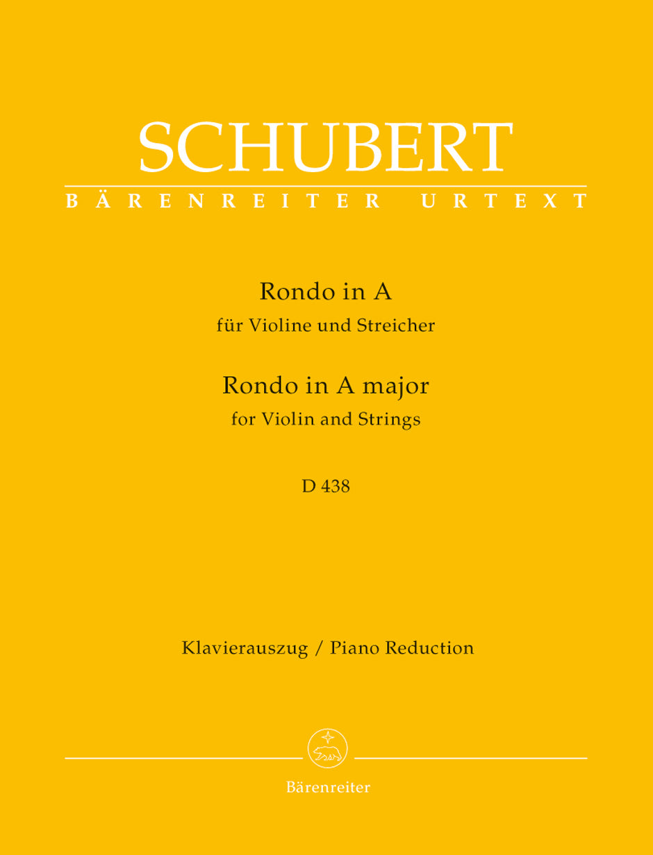 Schubert: Rondo in A Major, D 438