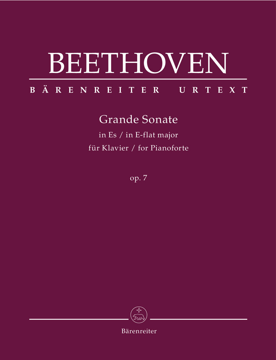 Beethoven: Piano Sonata No. 4 in E-flat Major, Op. 7