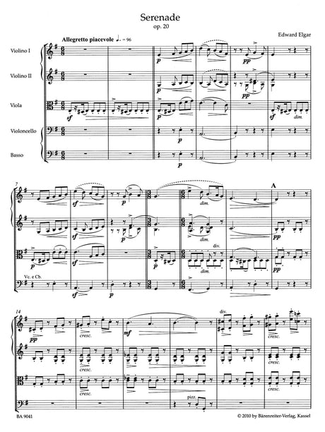 Elgar: Serenade for Strings, Op. 20