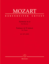 Mozart: Fantasy in D Minor, K. 397 (385g)