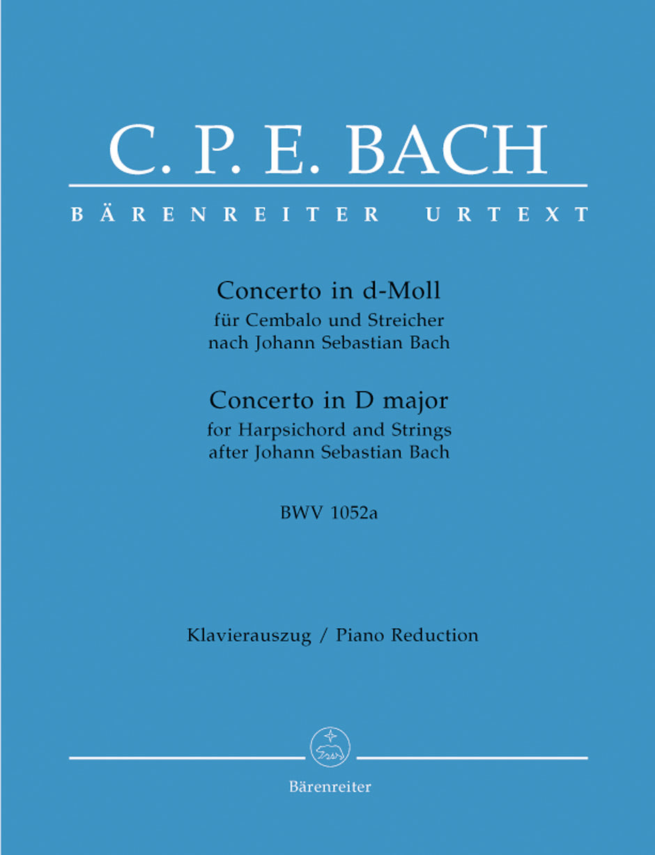 C.P.E. Bach: Harpsichord Concerto in D Minor, BWV 1052a