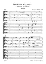 Schütz: Deutsches Magnificat, SWV 494