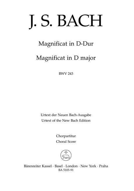 Bach: Magnificat in D Major, BWV 243