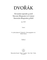 Dvořák: Slavonic Rhapsody in G Minor, B. 86, Op. 45, No. 2