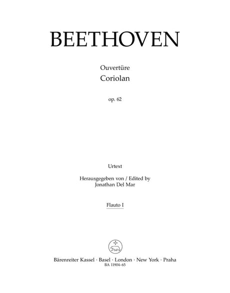 Beethoven: Coriolan Overture, Op. 62