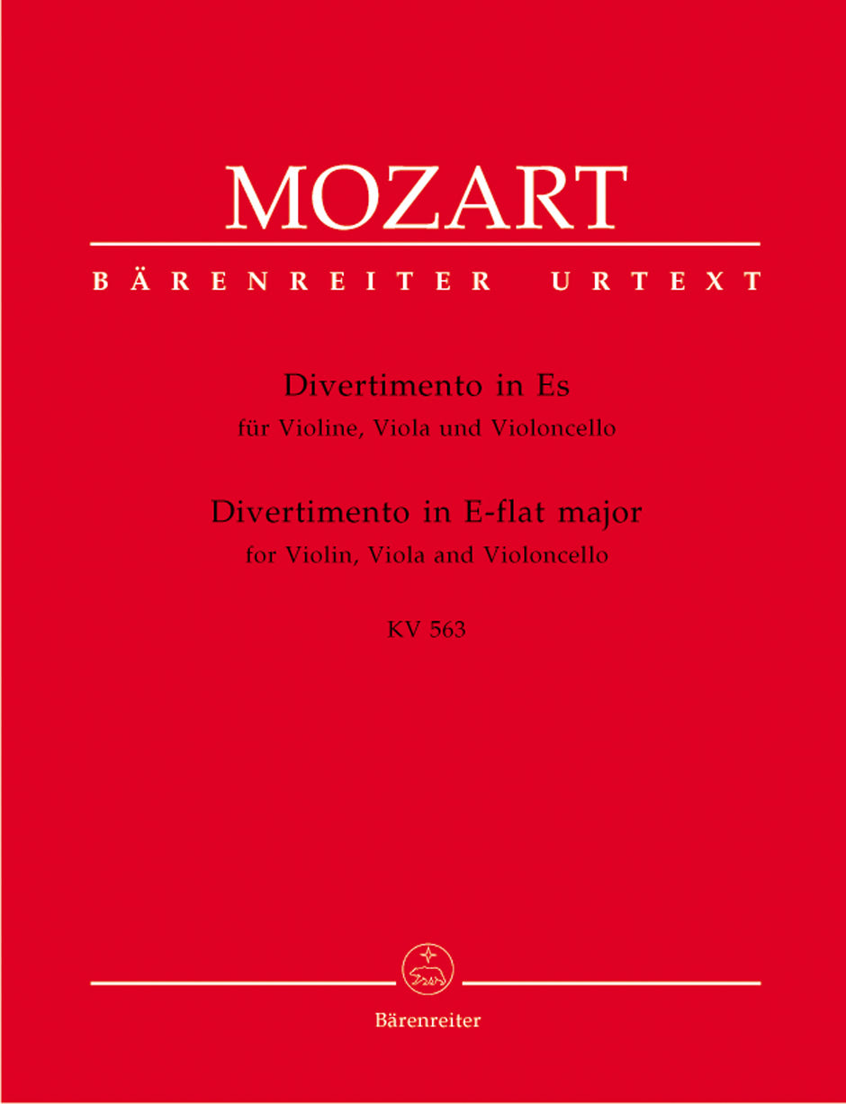 Mozart: Divertimento in E-flat Major, K. 563