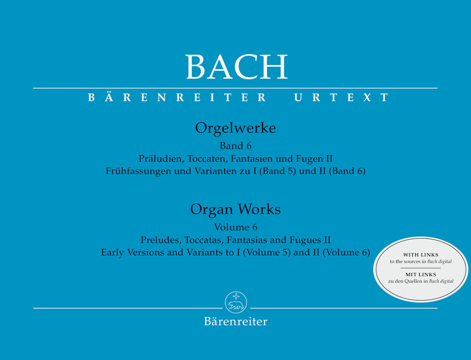 Bach: Organ Works - Volume 6