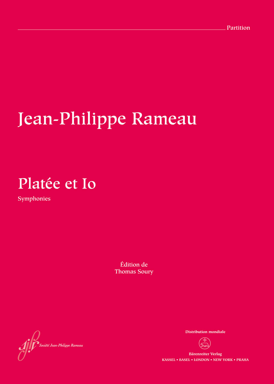 Rameau: Symphonies from Platée, RCT 53 and Io, RCT 45